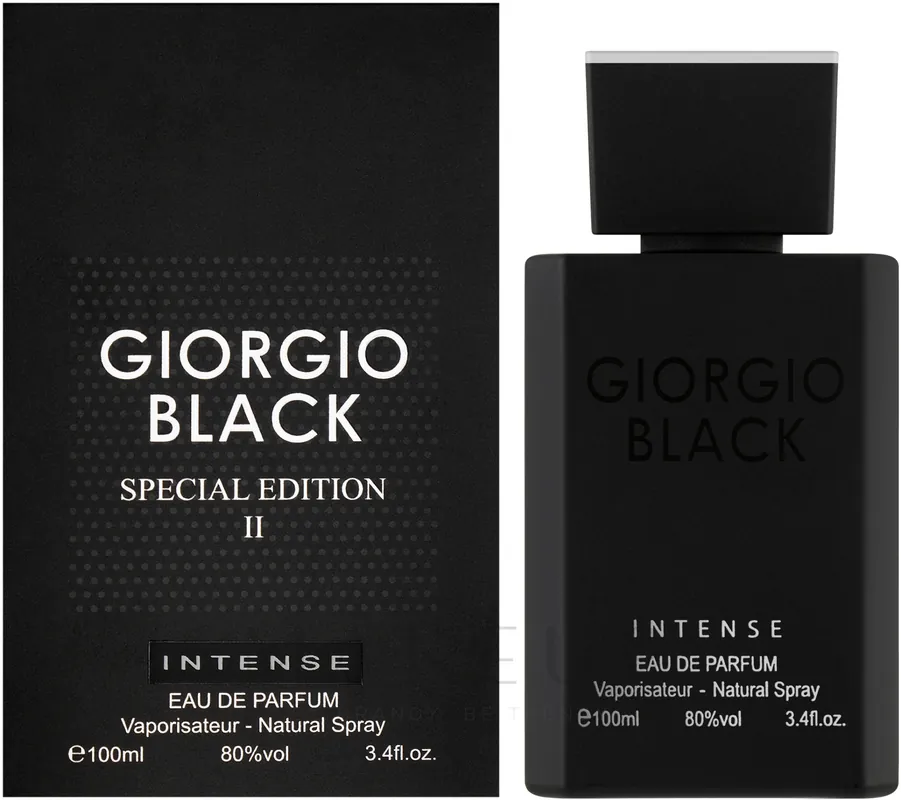 Giorgio Black Special Edition II - Perfume