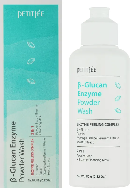 Beta-Glucan Face Wash Enzyme Powder