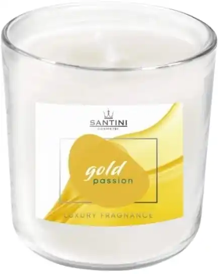 Gold Passion Scented Candle - Bath and Body