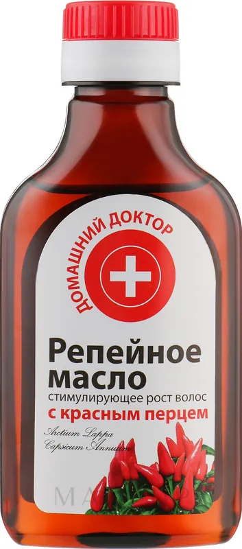 Burdock Oil with Red Pepper - Hair