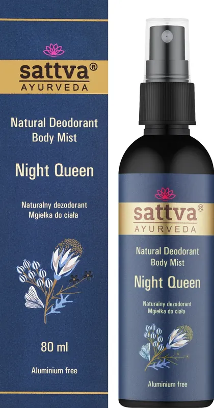 Natural Deodorant Spray 'Night Queen' - Bath and Body