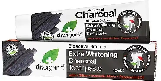 Toothpaste with Activated Charcoal - Bath and Body