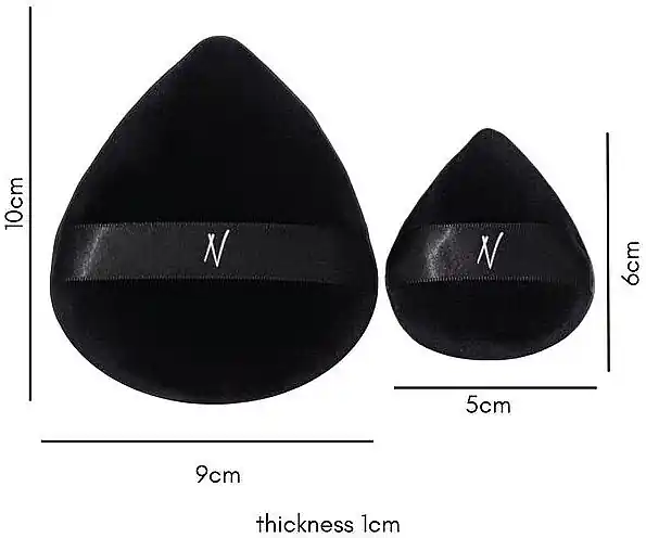 Powder Puff, 2 pcs. - Accessories