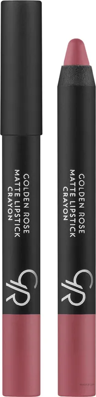 Golden Rose Matte Lipstick Crayon - Makeup
