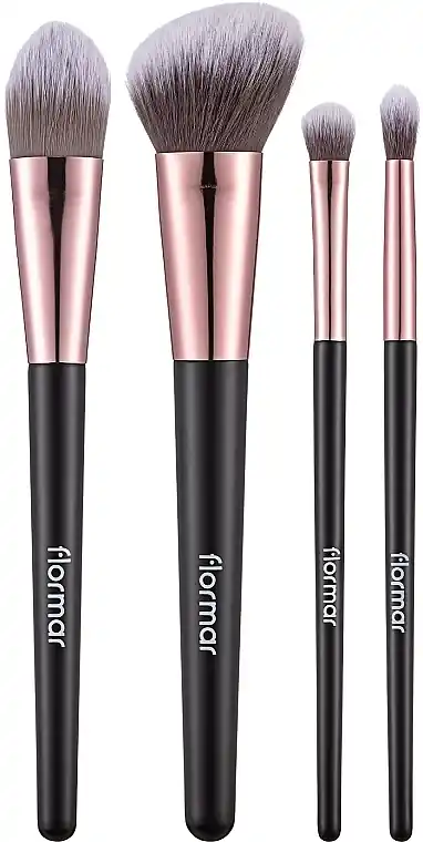 Makeup Brush Set, 4 pcs - Accessories