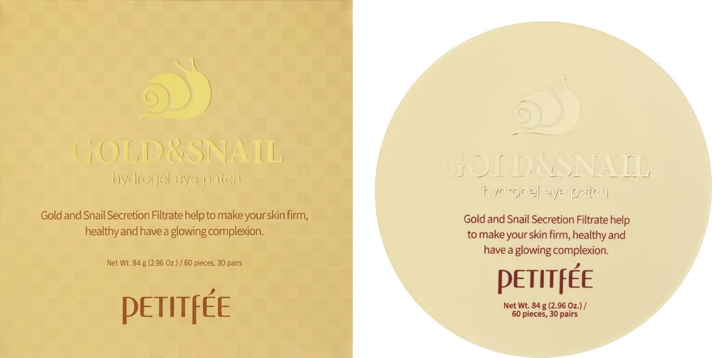 Gold and Snail Hydrogel Eye Patch - Skin Care Products
