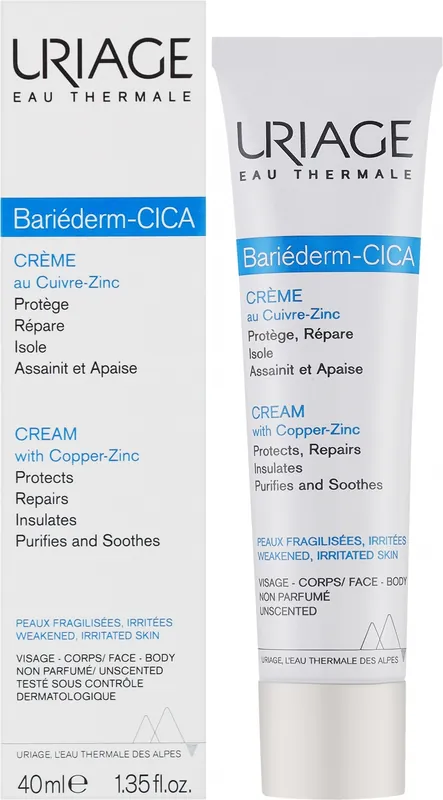 Repairing Cica Cream with Cu-Zn