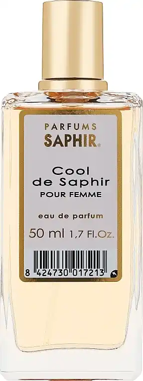 Saphir Parfums Cool De Saphir Pour Femme - Perfume