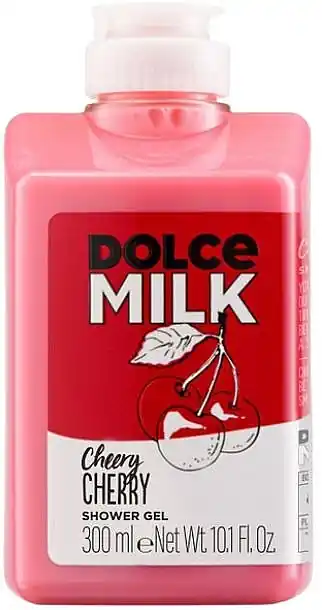 Shower gel with milk proteins and cherry extract - Bath and Body