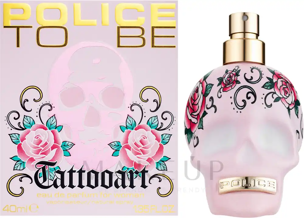 Police To Be Tattooart For Woman - Perfume
