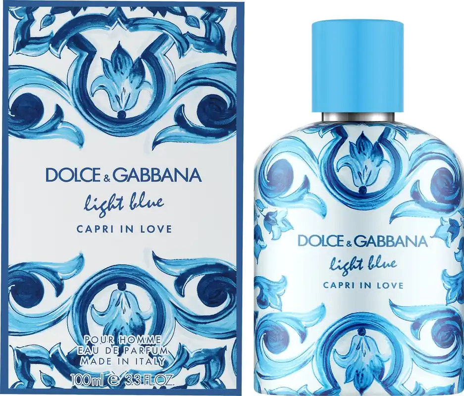 Dolce & Gabbana Light Blue Pour Homme Capri In Love - Perfume