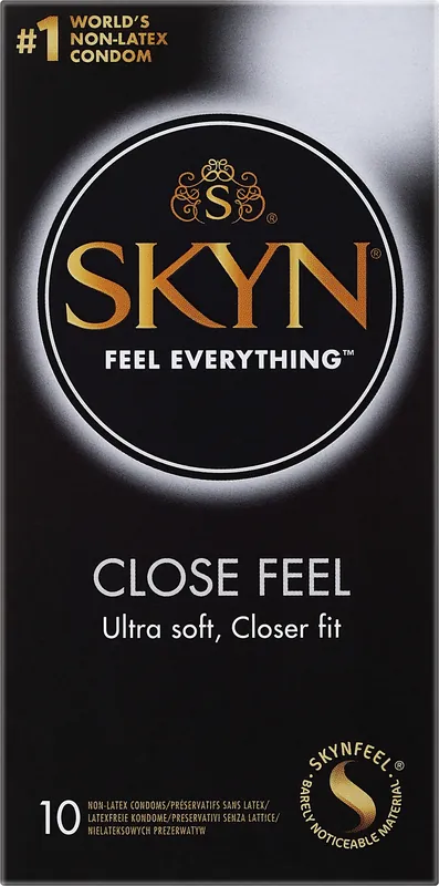 Ultra-Thin Latex-Free Condoms, 10 pcs