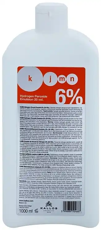Hydrogen Peroxide Emulsion 6% - Hair