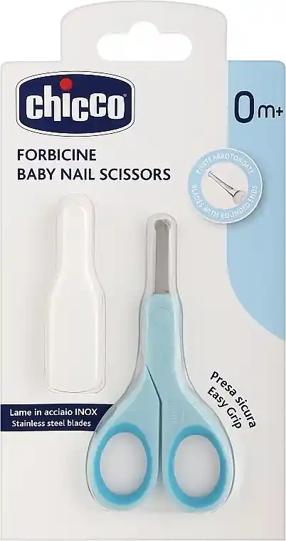Safety Baby Nail Scissors, blue - Accessories