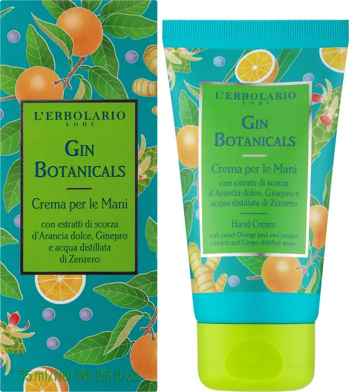 L'Erbolario Gin Botanicals Hand Cream - Bath and Body