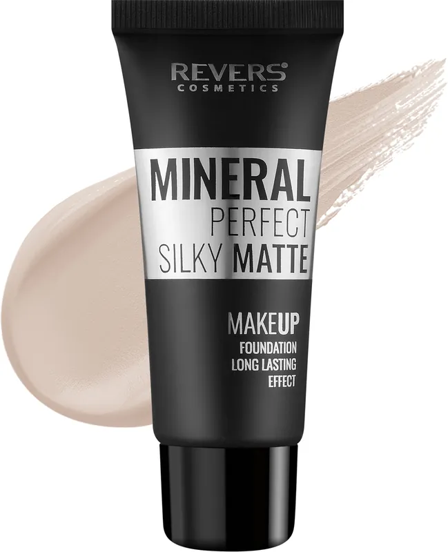 Revers Mineral Perfect Silky Matte Makeup Foundation Long Lasting Effect