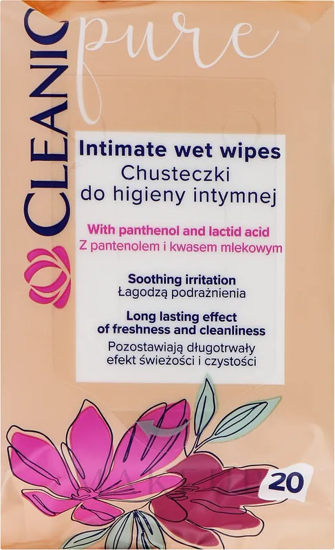 Intimate Hygiene Wet Wipes, 20 pcs - Accessories
