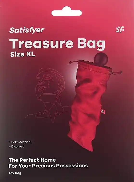 Storage Bag for Sex Toys, pink, size XL - Accessories