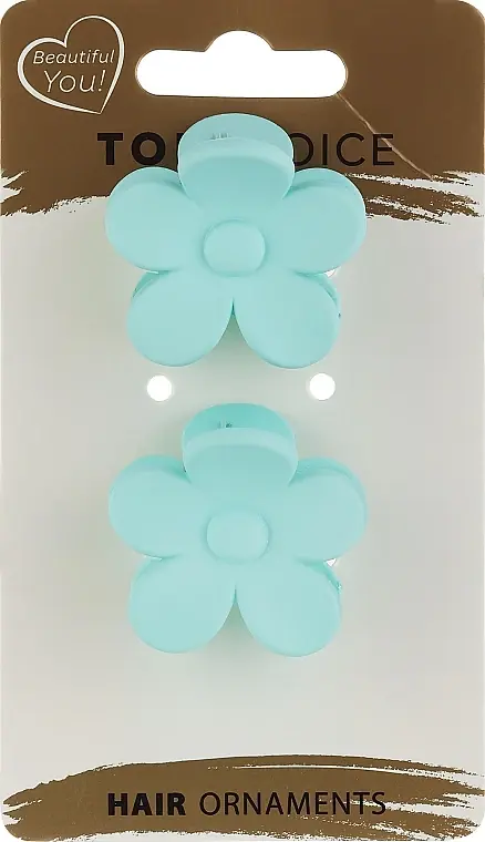 Hair clips, mint - Accessories