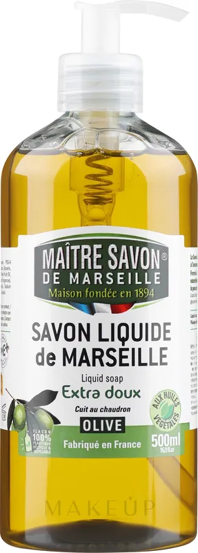 Liquid Marseille Olive Soap - Bath and Body