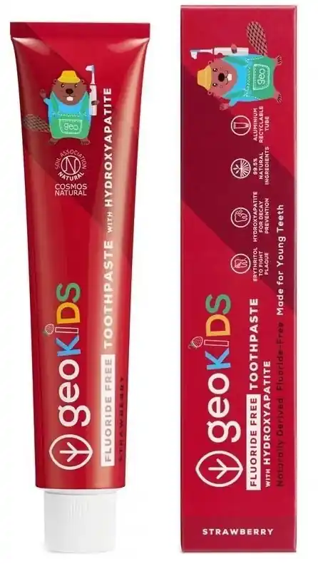 Fluoride-Free Children's Toothpaste Strawberry