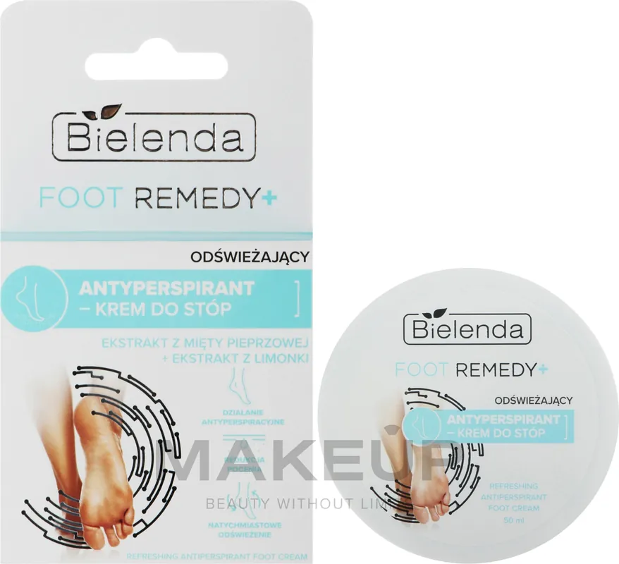 Refreshing Antiperspirant Foot Cream - Bath and Body