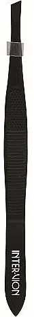 Beveled Eyebrow Tweezers, 499458, black - Accessories