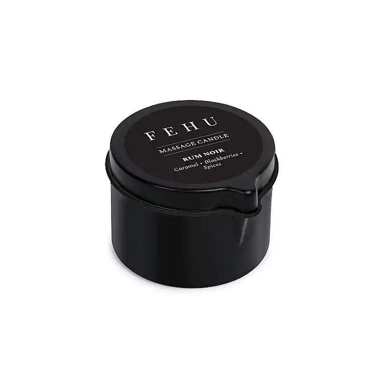 Massage Candle "Black Rum" - Bath and Body
