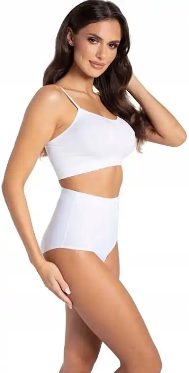 Brigitte Comfort High Waist Panties, white - Clothes