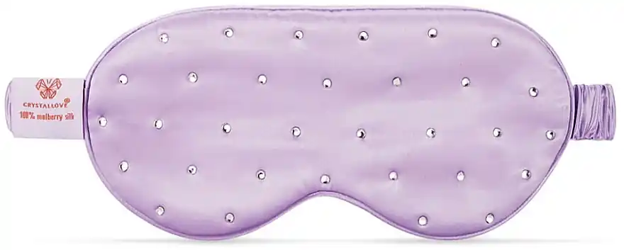 Silk Blindfold, lilac - Accessories