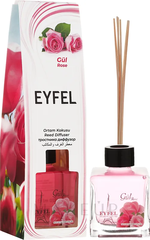 Reed Diffuser "Rose" - Bath and Body