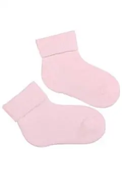 Plain Socks for Kids 0-2 years old, pink