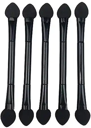 Eyeshadow Applicator Set, 5 pcs, black - Accessories