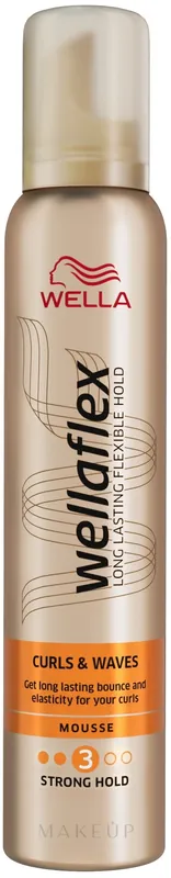 Strong Hold Styling Hair Mousse "Curls & Waves"