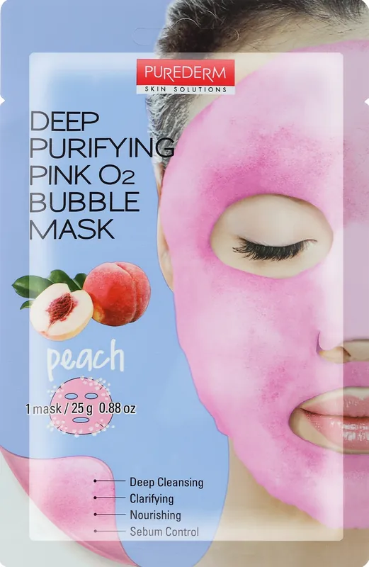 Cleansing Peach O2 Bubble Mask - Skin Care Products