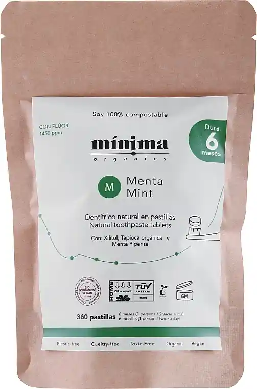 Mint Fluoride Toothtablets - Bath and Body