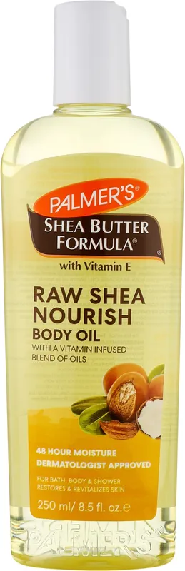 Moisturizing Body Oil with Shea Butter and Vitamin E - Bath and Body