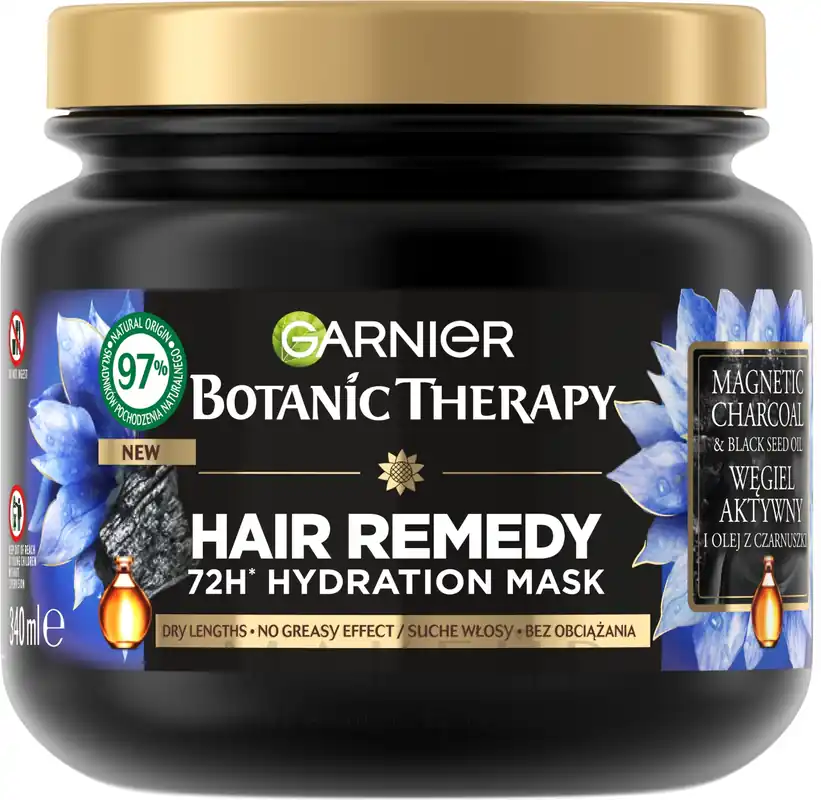 Charcoal & Black Thyme Oil Hair Mask