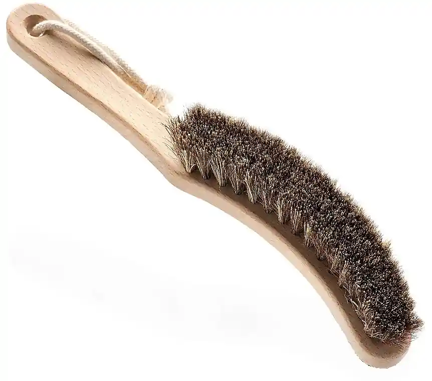 Dry Body Massage Brush, semi-circular