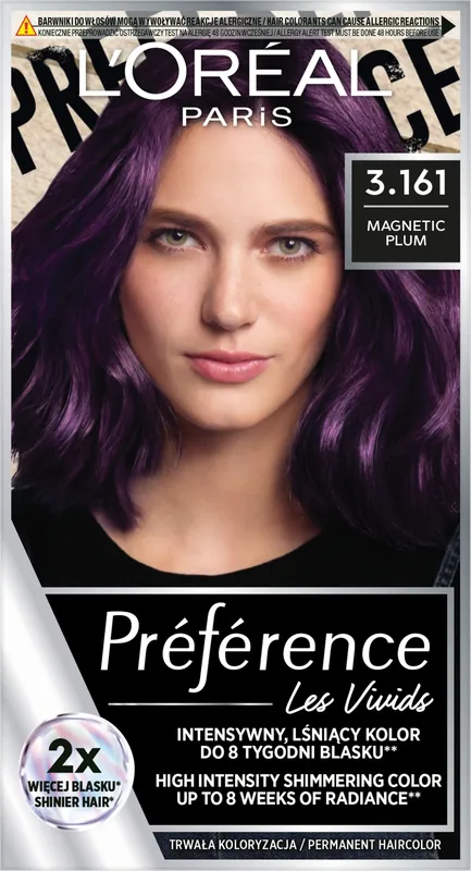 L'Oreal Paris Preference Les Vivids Permanent Haircolor