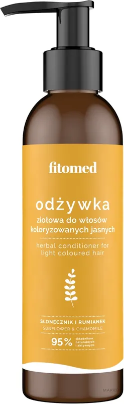 Light Color-Treated Hair Conditioner "Chamomile & Sunflower"