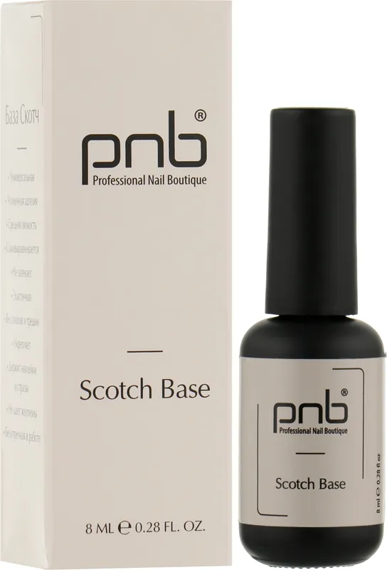 Scotch Base Coat with Brush - Nails