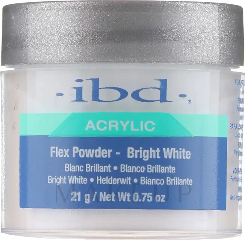 Acrylic Powder, Bright White - Nails