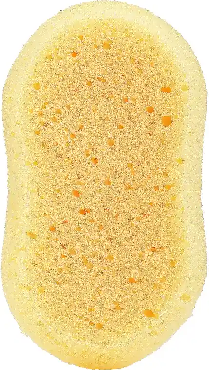 Shower Sponge, 6019, white-yellow