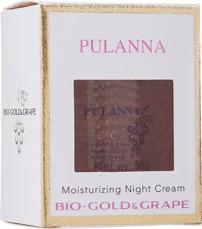 Moisturizing Bio-Gold & Grape Night Face Cream