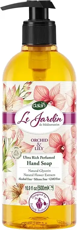 Orchid & Lily Perfumed Liquid Hand Soap - Bath and Body
