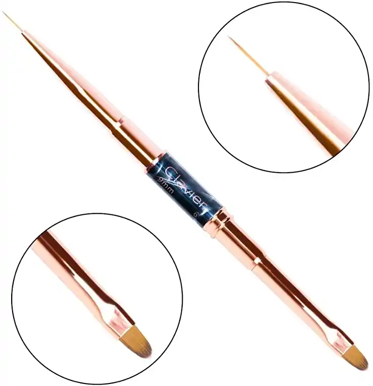 Double-Side Nail Gel Brush 12