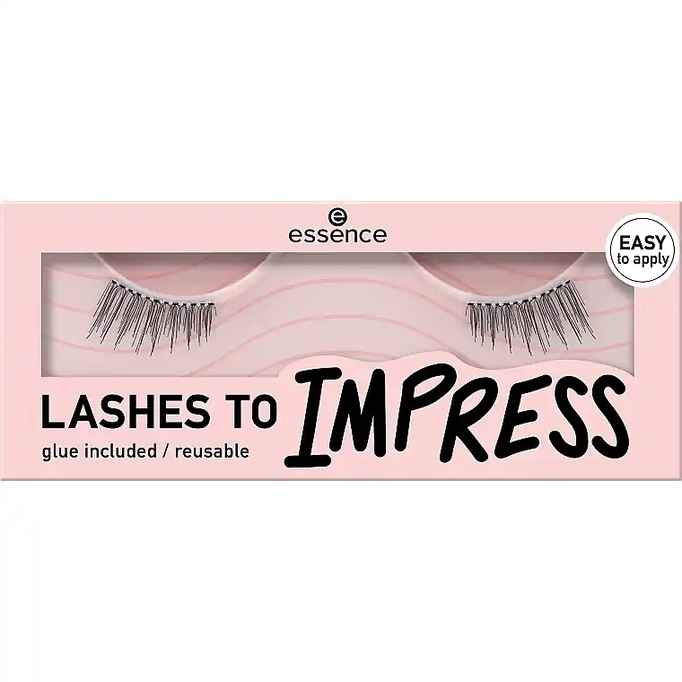 Essence Lashes To Impress 03 Half Lashes - Makeup