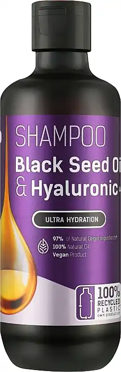 Black Seed Oil & Hyaluronic Acid Shampoo - Hair