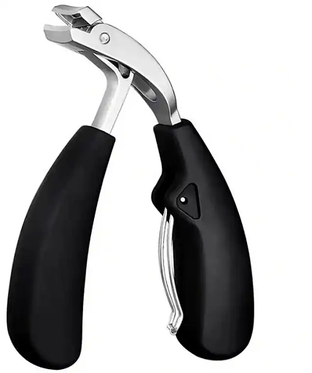 Nail Clipper, curved, black - Accessories